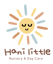 Brown, Yellow, and Blue Cute Illustrative Sun Babysitter Logo (2)